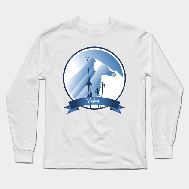 Verbier Long Sleeve T-Shirt by leewarddesign